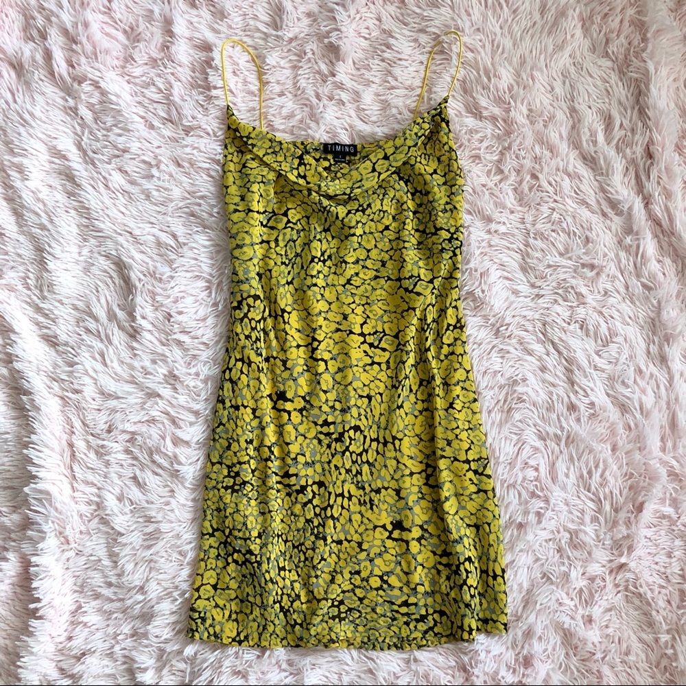 Cowl Neck Slip Dress